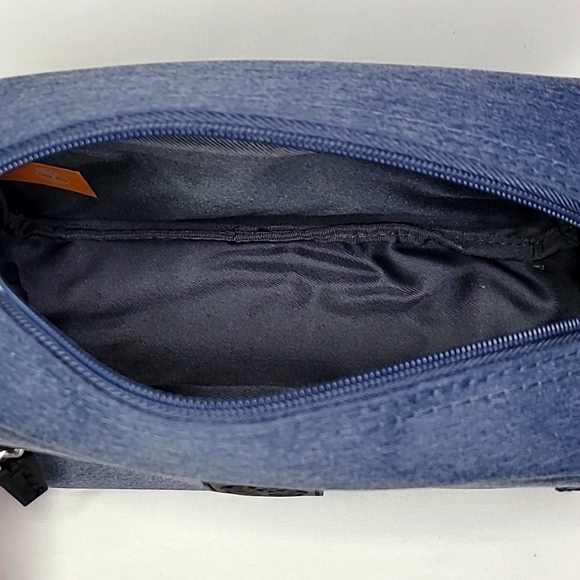 💰NWT! TIMBERLAND ▪︎ MEN'S TOILETRY/TRAVEL BAG ▪︎ BLUE - Picture 7 of 10